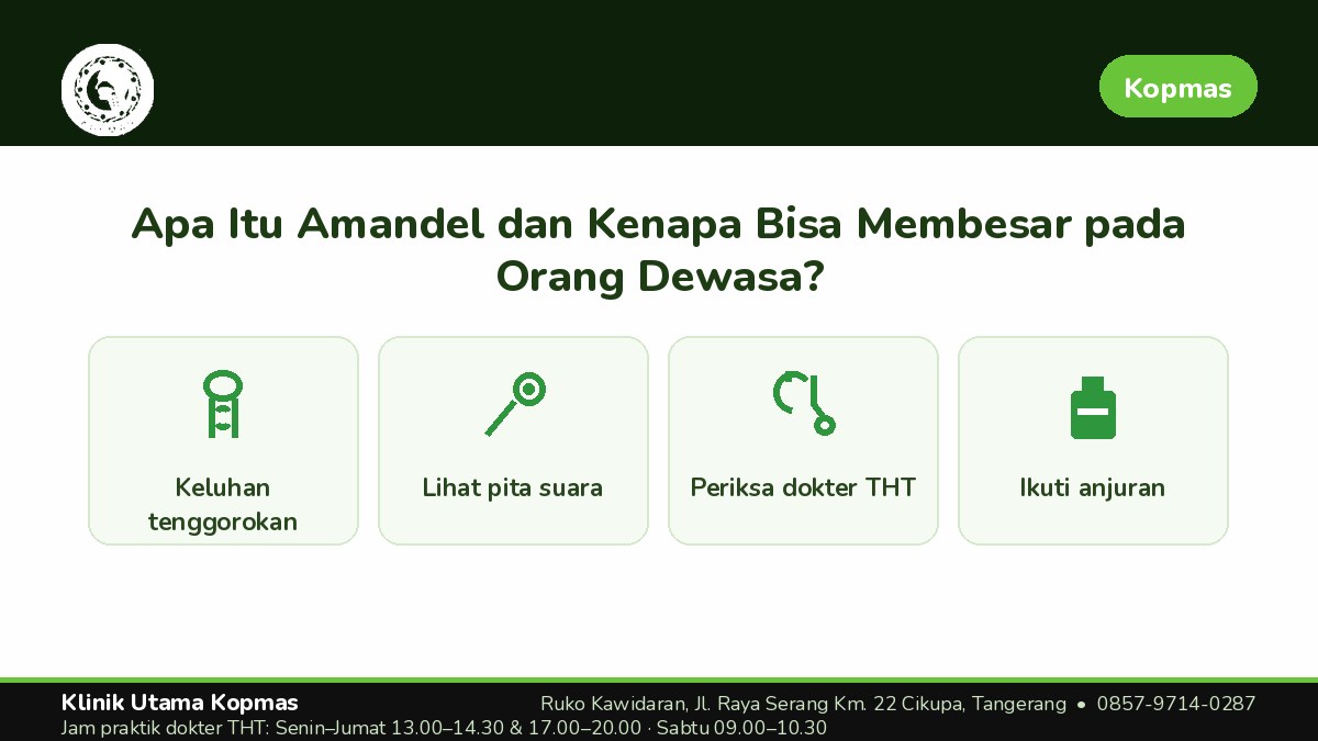 Berapa Lama Amandel Besar pada Orang Dewasa Boleh Dibiarkan?
