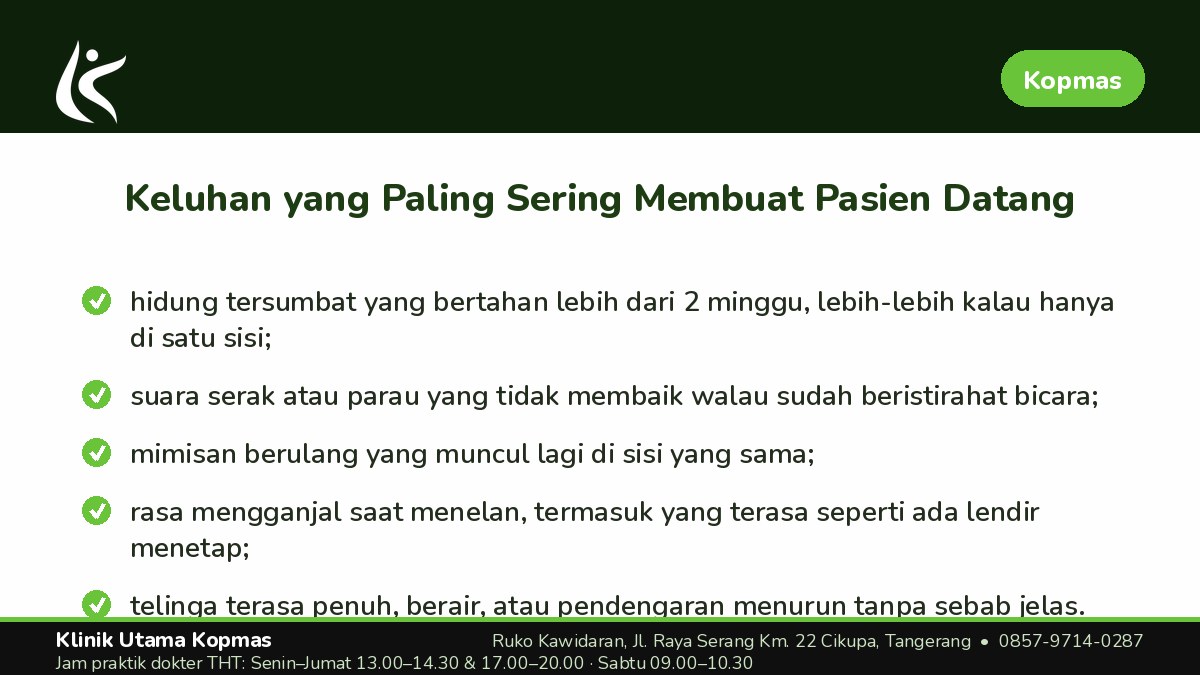 Dokumen dan Catatan yang Sebaiknya Dibawa