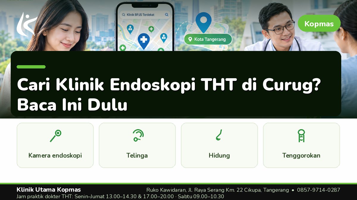 Klinik THT - Klinik Utama Kopmas Cikupa Tangerang
