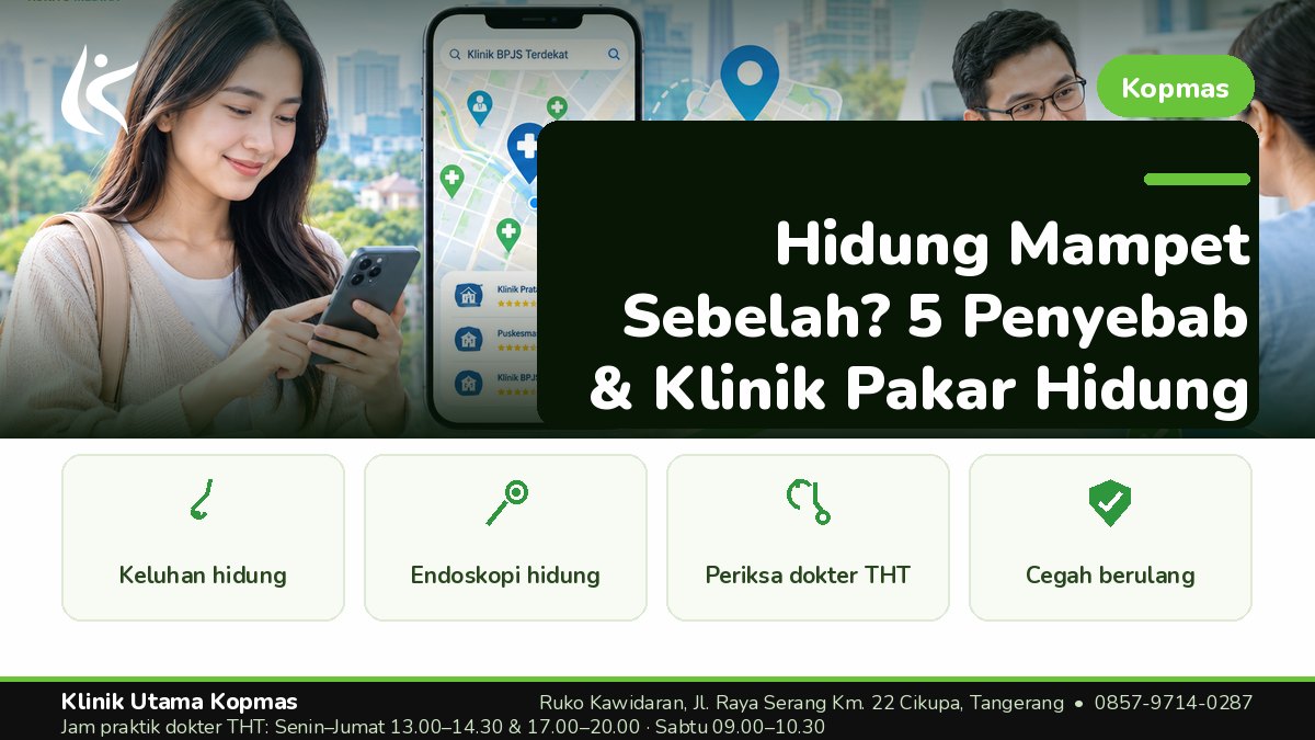 Klinik THT - Klinik Utama Kopmas Cikupa Tangerang