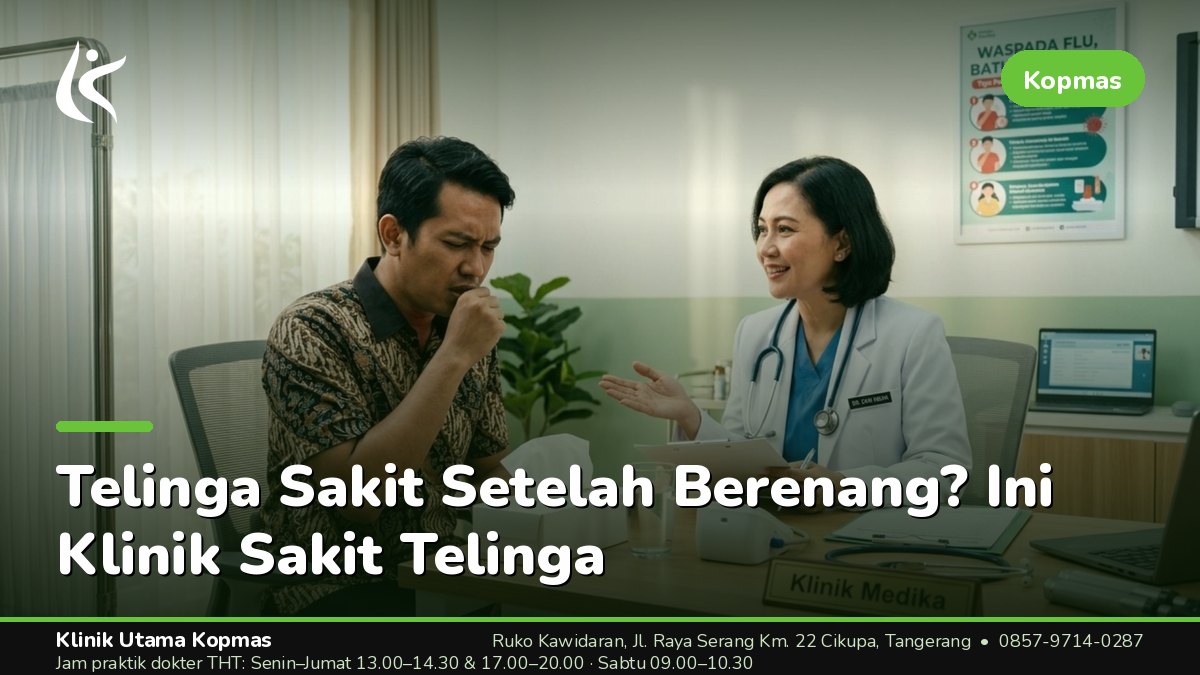 Tabel: Ciri Keluhan Setelah Berenang dan Kemungkinan Penyebabnya