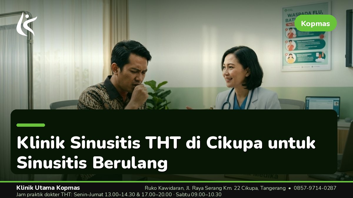 Berapa Lama Sinusitis Sebaiknya Dipantau sebelum ke Dokter