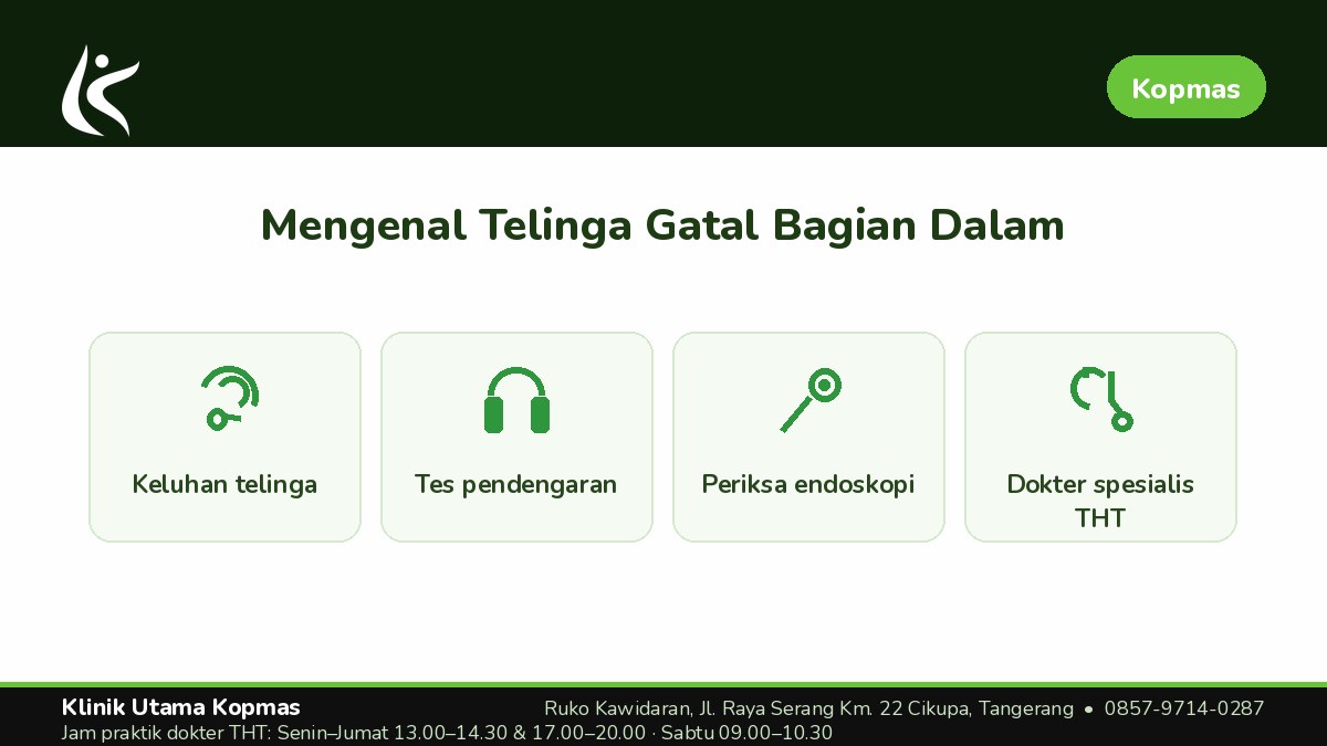 Tanda Gatal Telinga yang Perlu Segera Diperiksa