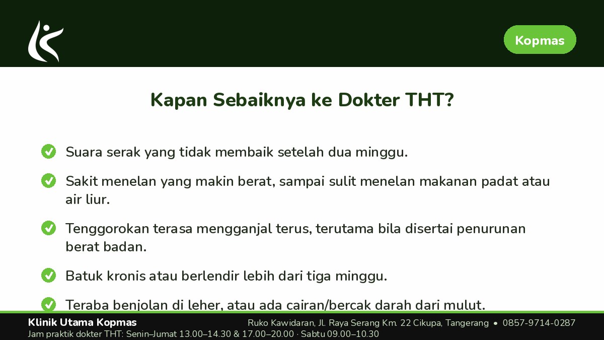 Memilih Dokter Tenggorokan Terdekat yang Tepat