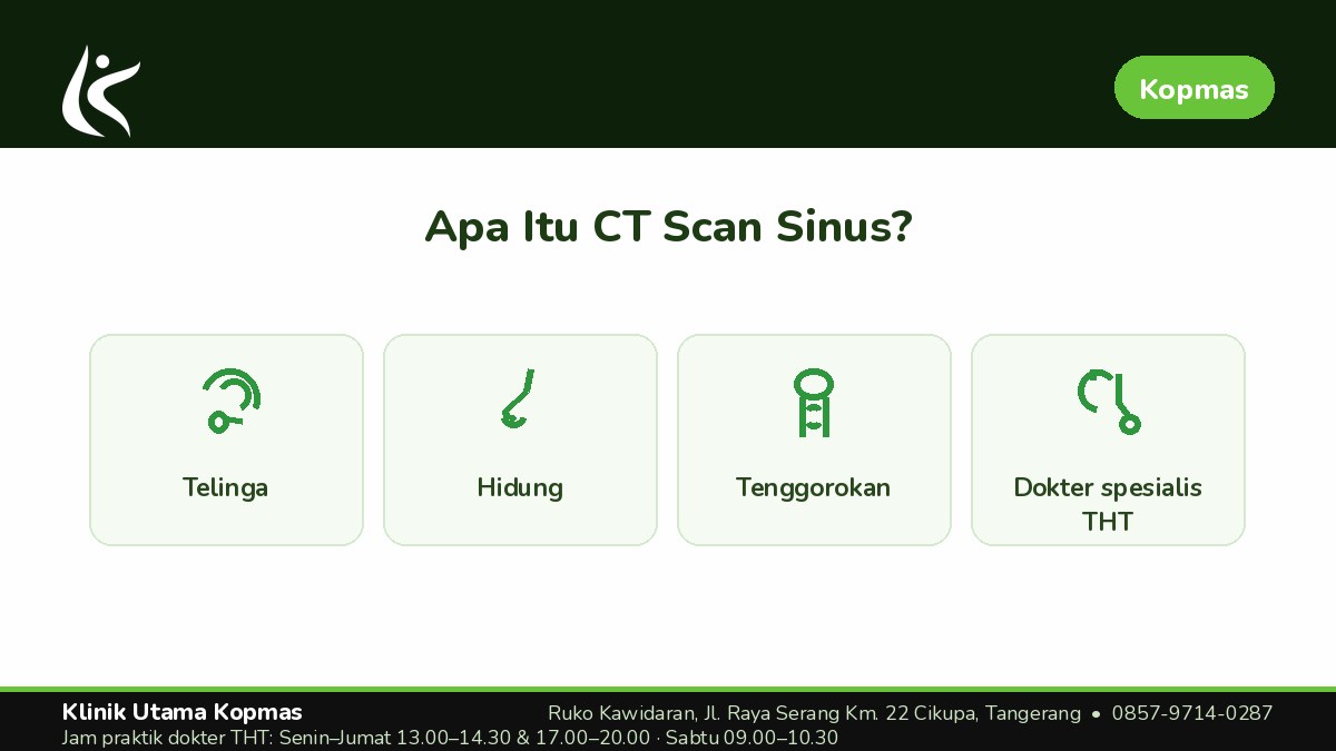 Berapa Lama Hasil CT Scan Sinus Keluar dan Bagaimana Alurnya?