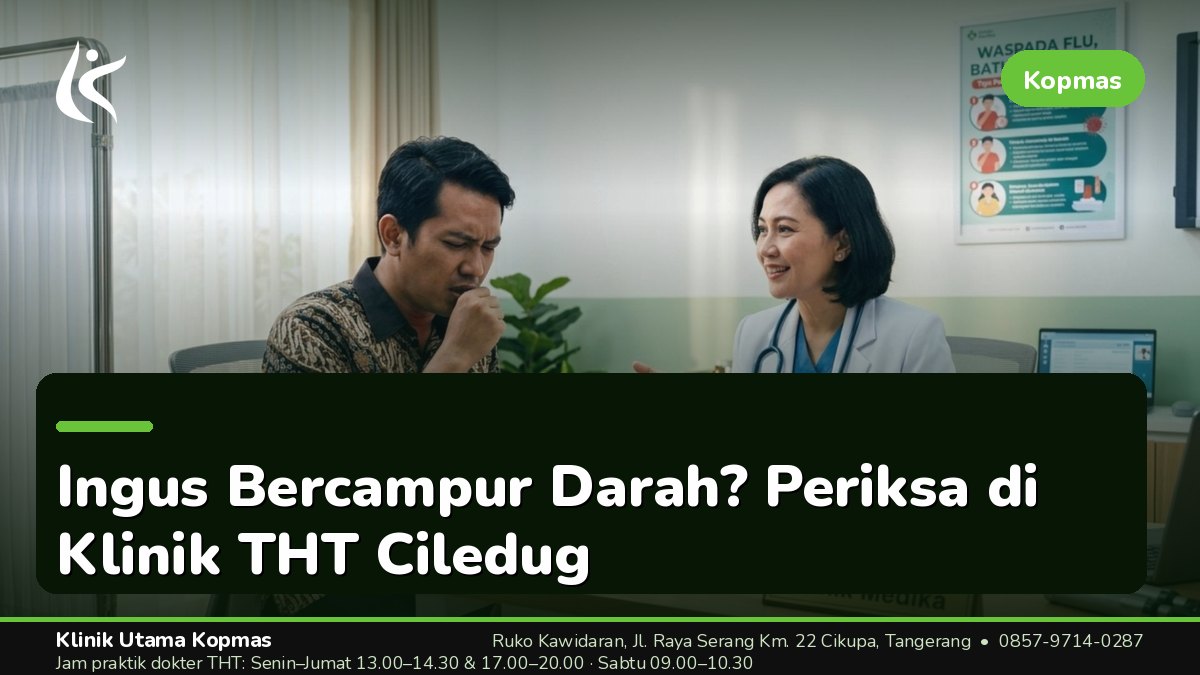 Penyebab Ingus Bercampur Darah yang Perlu Dikenali