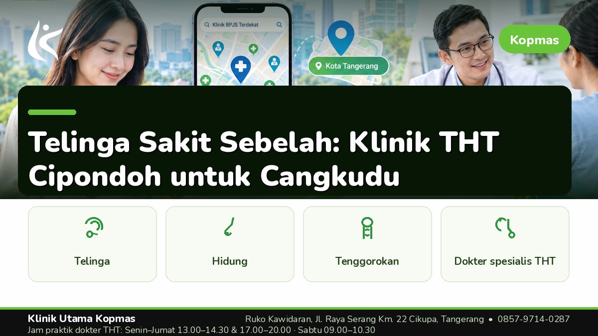 Klinik THT - Klinik Utama Kopmas Cikupa Tangerang