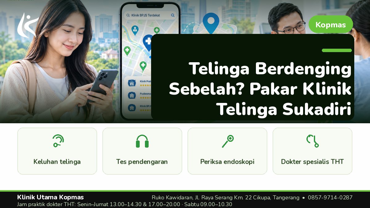 Klinik THT - Klinik Utama Kopmas Cikupa Tangerang