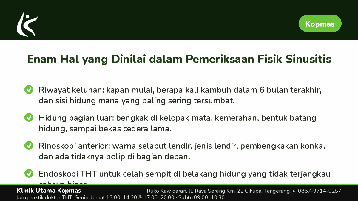 Berkas dan Catatan yang Membantu Sejak Pendaftaran