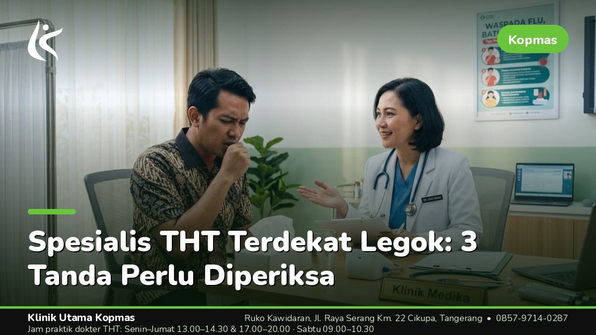 Pasien dari Legok, Panongan, dan sekitarnya Menuju Klinik THT di Cikupa