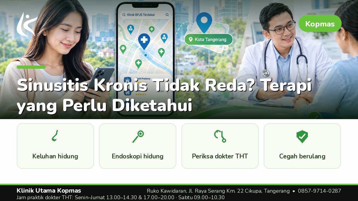 Klinik THT - Klinik Utama Kopmas Cikupa Tangerang